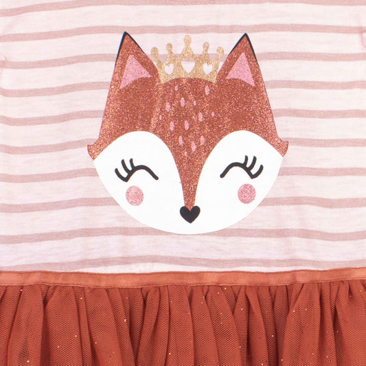 Girl Baby Fox Face Frock