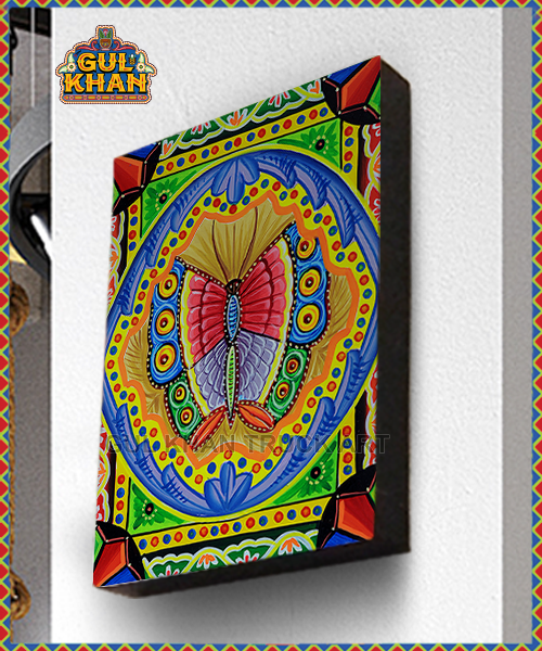 Printed Wall Frame Butterfly Design