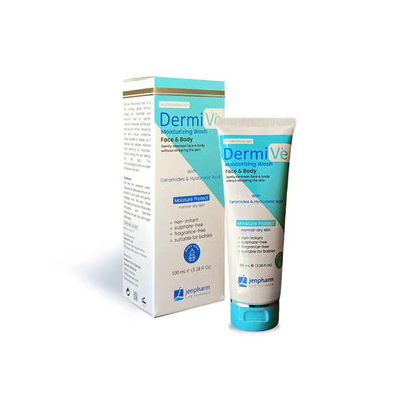 Dermive Moisturizing Face And Body Wash 100ml