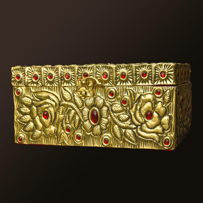 TISSUE BOX GOLDEN