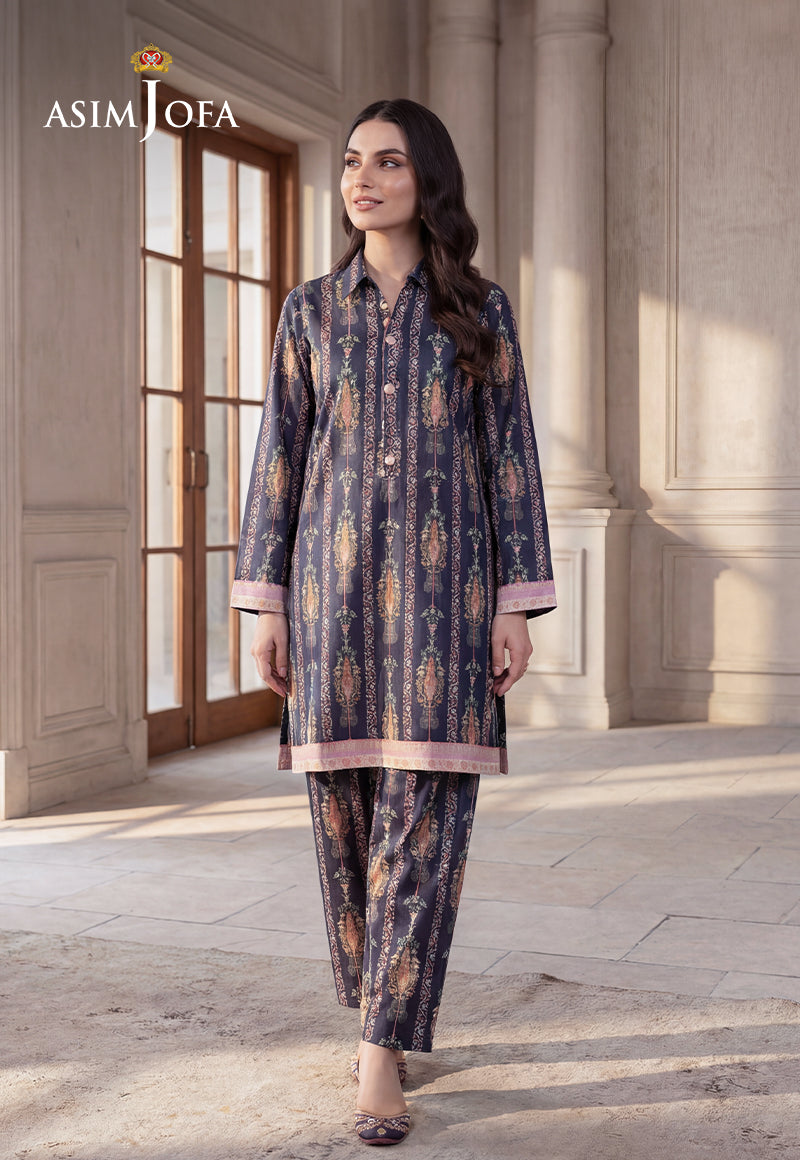 AJPB-207 Printed Lawn Stitched 2 pcs