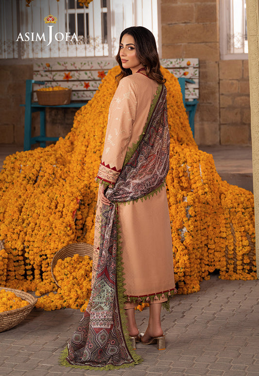 AJAR-31 EMBROIDERED JACQUARD 3 PCS