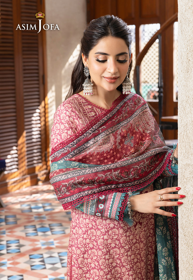 AJRW-07 EMBROIDERED PREMIUM WINTER COTTON 3 PCS