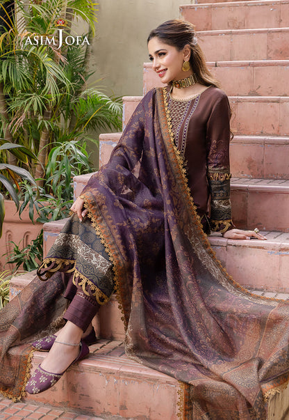 AJRW-21 EMBROIDERED PREMIUM WINTER COTTON 3 PCS