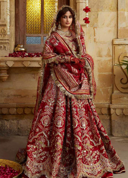 Sagar Kinaray By MNR Embroidered  Suits Unstitched 3 Piece MNR23SK ZWU23-20 MUKHI - Wedding Collection