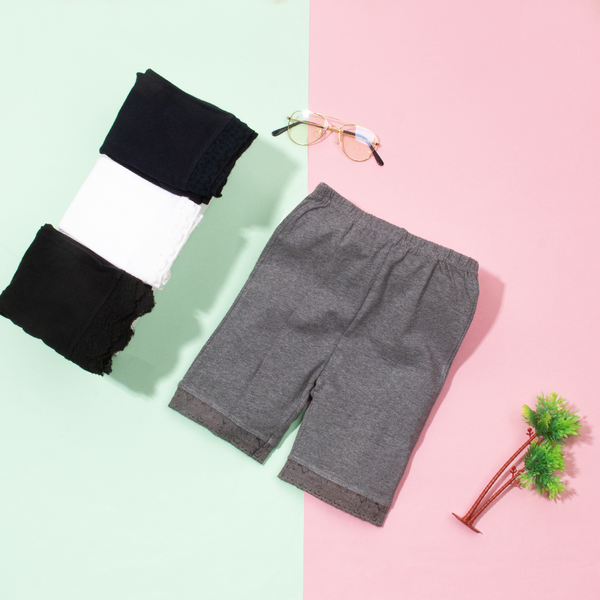 Baby Girl Fancy Grey Short Legging