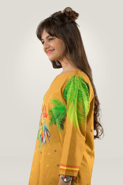 MAC-011, POP ART Digital Printed Lawn Shirt & Cotton Trouser
