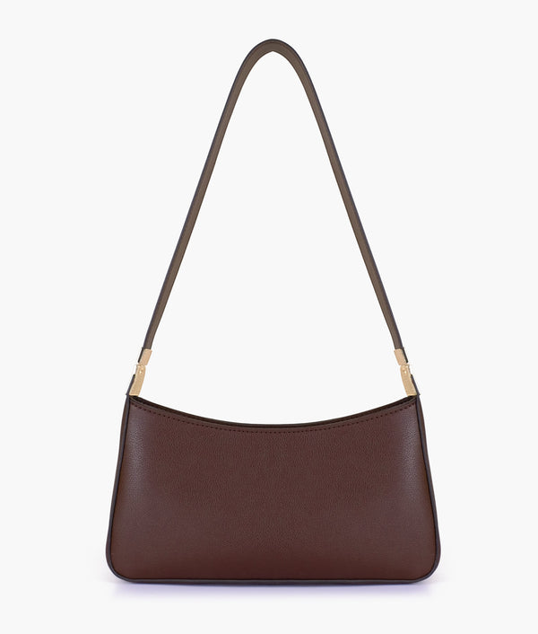RTW Creation - Dark brown small shoulder bag