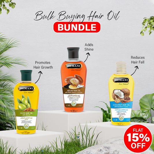 Pack of 3 Hair Oil 100ml(each)