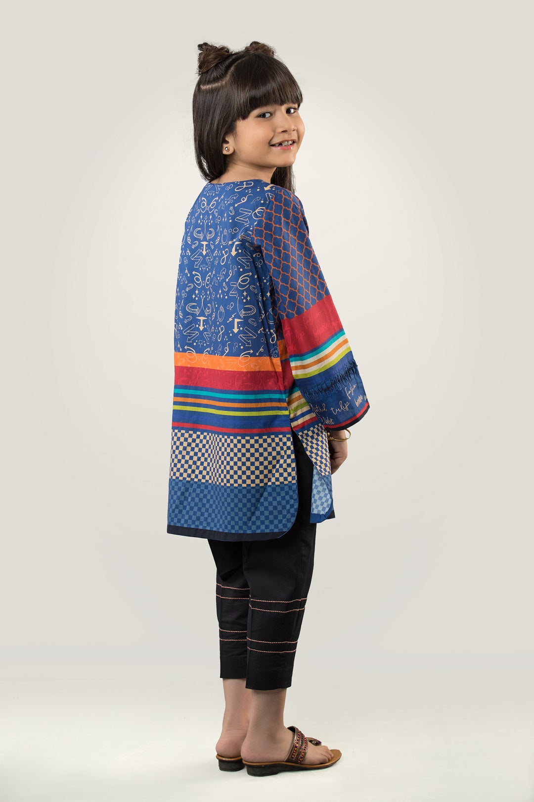 PRKT-020 POP ART Digital Printed Lawn Shirt & Cotton Trouser
