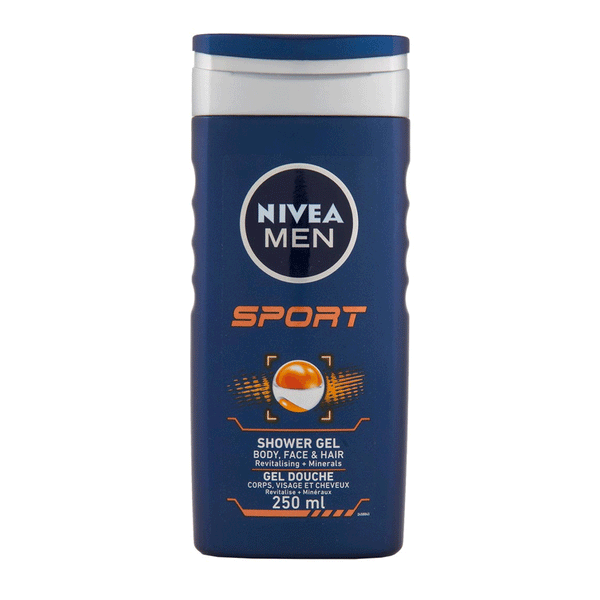 Nivea Men Shower Gel Sport 3in1 250ml
