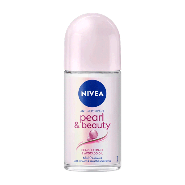 Nivea A/p Roll On Women Dry Pearl Beauty 50ml