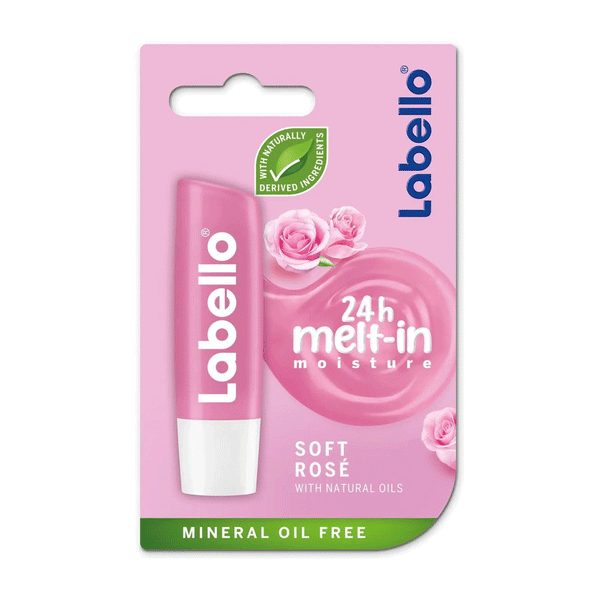 Labello Soft Rose Lip Balm 5.5ml