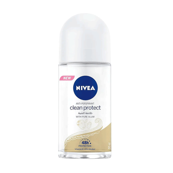 Nivea Clean Protect White Pure Alum Roll On 50ml