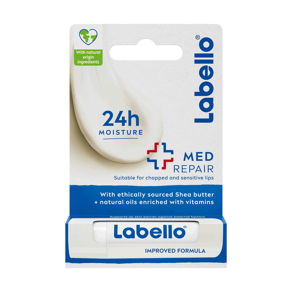 Labello Med Repair Soothes & Protects Lip Balm 4.8g