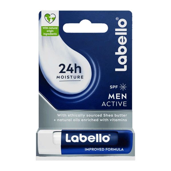 Labello Men Active Lip Balm 4.8g