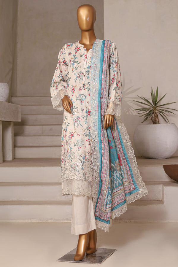 Amyrah By Sada Bahar Stitched 3 Piece Emb Festive Vol-02 Collection'2025-CKD-1066-Skin