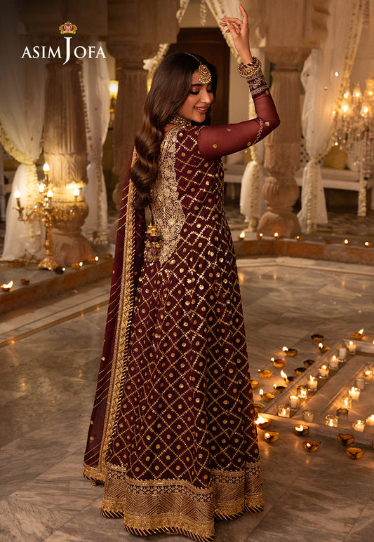 AJSH-04 EMBROIDERED CHIFFON 3 PCS