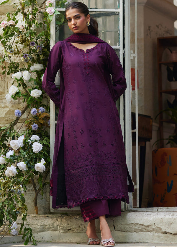 Lumiere By Gulaal Embroidered Lawn 3 Piece Unstitched Suit GL25L D-09 AMORA