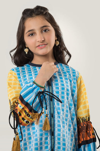 Digital Printed Lawn Shirt & Cotton Trouser SKU: PRST-065