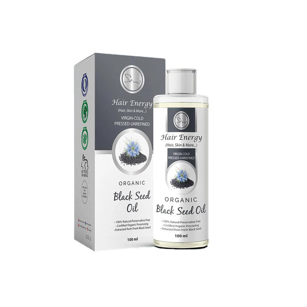 Hair Energy Carrier Oil Organic Black Seed Oil 100 Ml