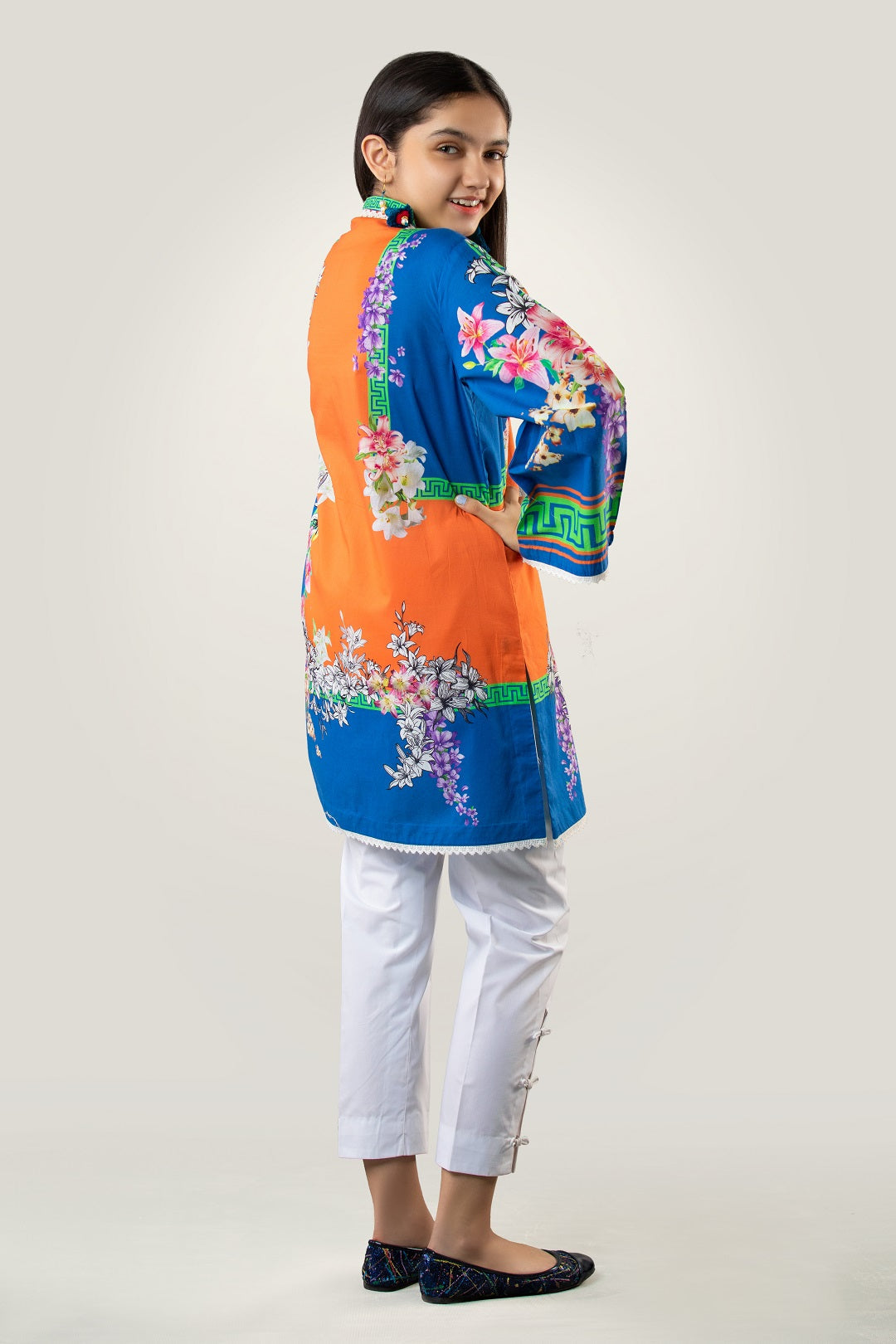PRST-060 Digital Printed Lawn Shirt & Cotton Trouser