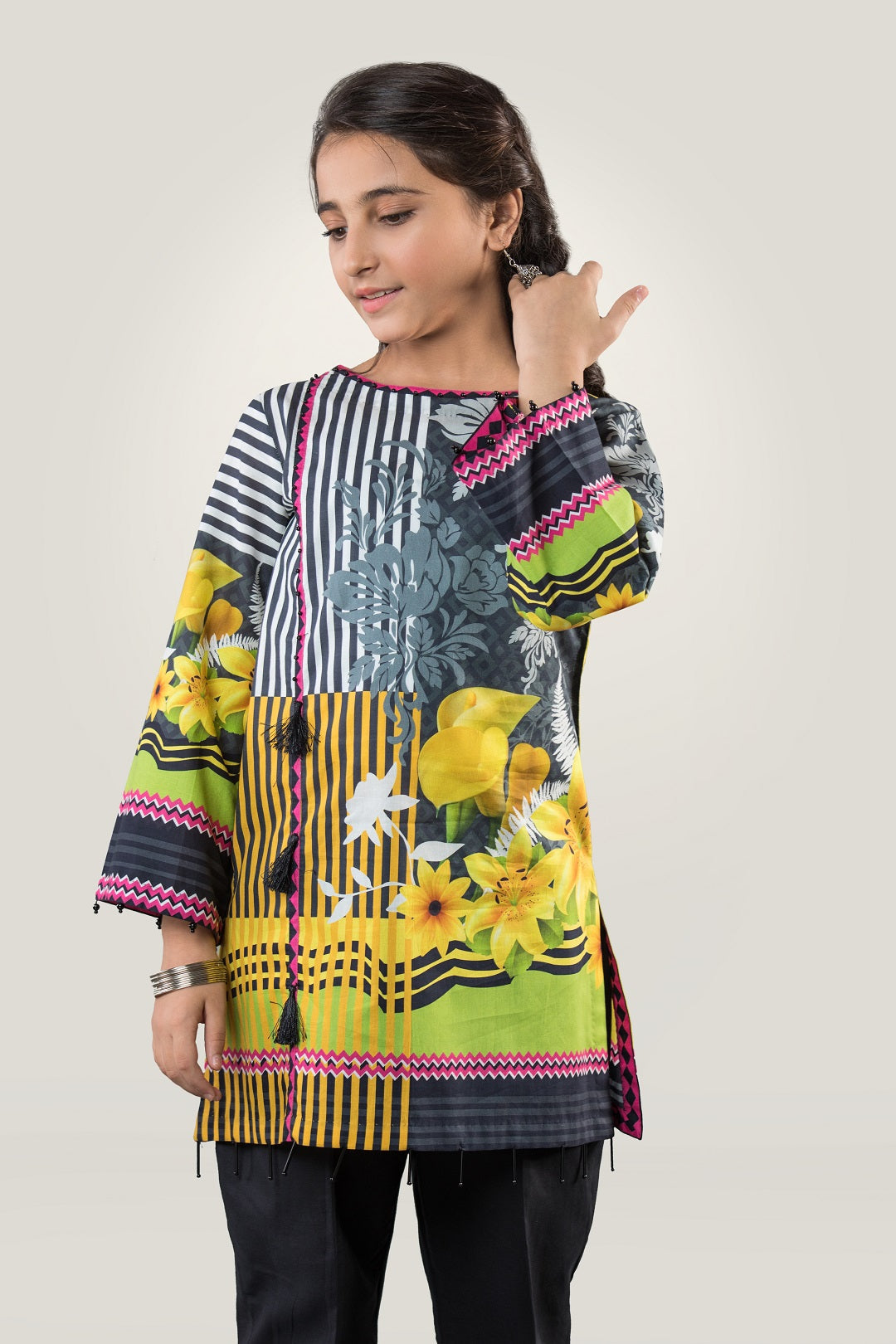 PRK-001 Digital Printed Lawn Kurti