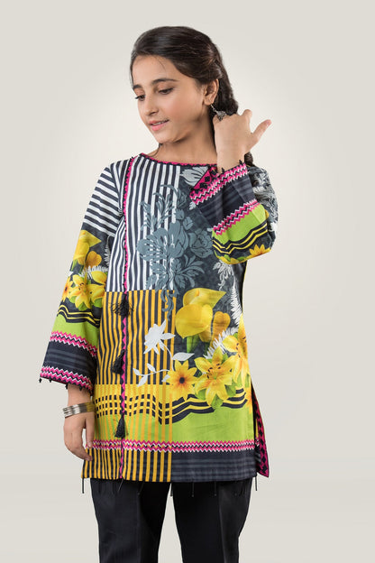 PRK-001 Digital Printed Lawn Kurti