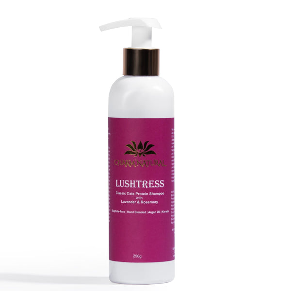 Lushtress Classic Shampoo - Oats, Wheat & Silk Protein