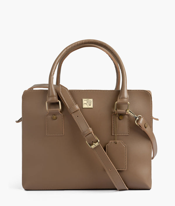 RTW Creation - Coffee mini duffle bag