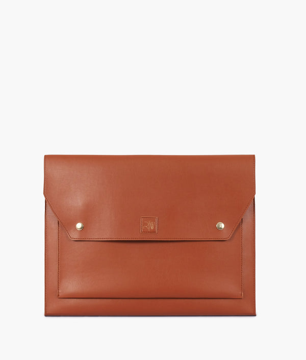 RTW Creation - Brown laptop sleeve 17"