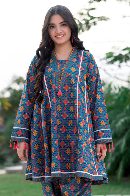 T-ALPARTW-031, Stylish body pannel shirt.Paired with straight shalwer