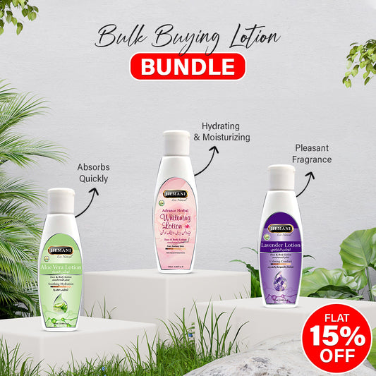 Pack of 3 Face & Body Lotion