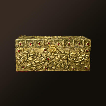 TISSUE BOX GOLDEN