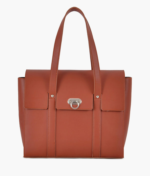 RTW Creation - Rust carry-all satchel bag