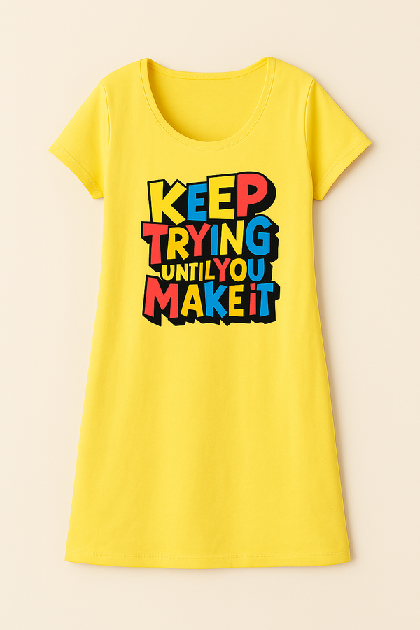 Keep trying
