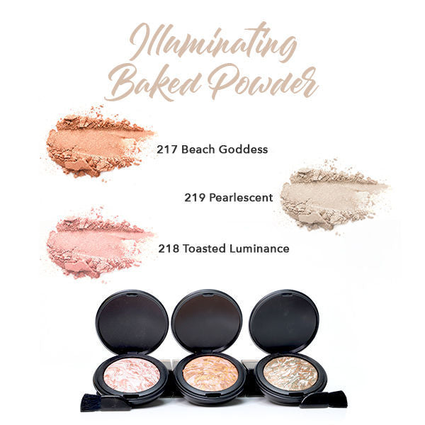 Herbal Infused Beauty Illuminating Baking Powder - 218 Toasted Luminance