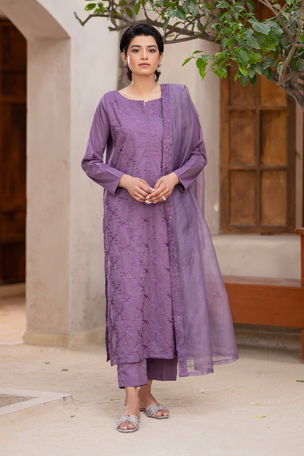 Lamara by Maan Official Stitched 3 Piece Lawn Collection'2025-Evana