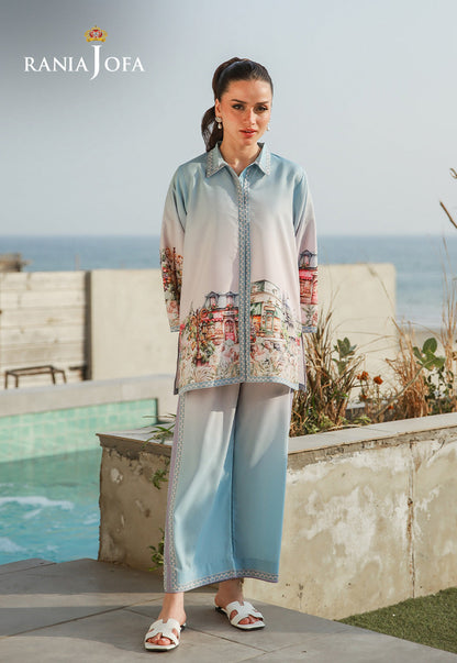 RARE-06 STITCHED PRINTED LAWN 2 PCS