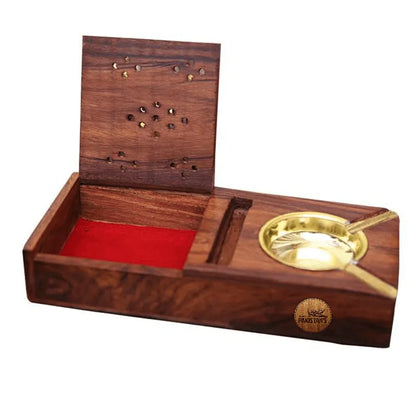 ASH TRAY WITH STICKY NOTES POCKET