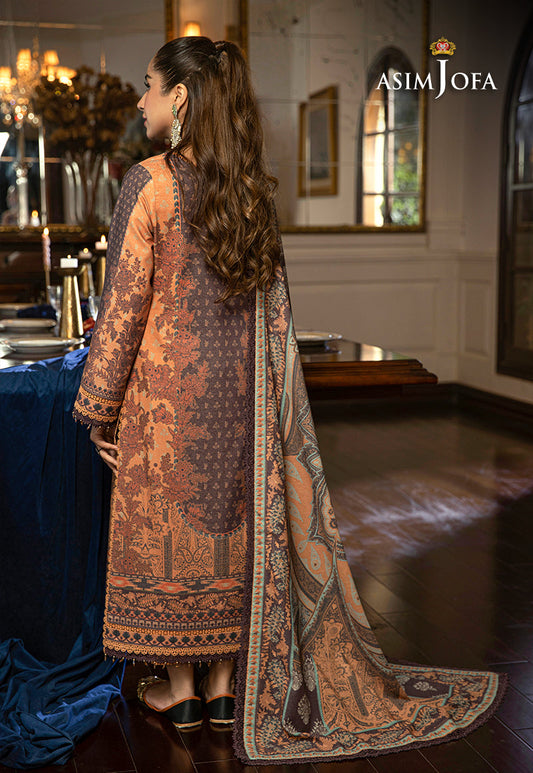 AJAWP-09 PRINTED KARANDI STITCHED 3 PCS