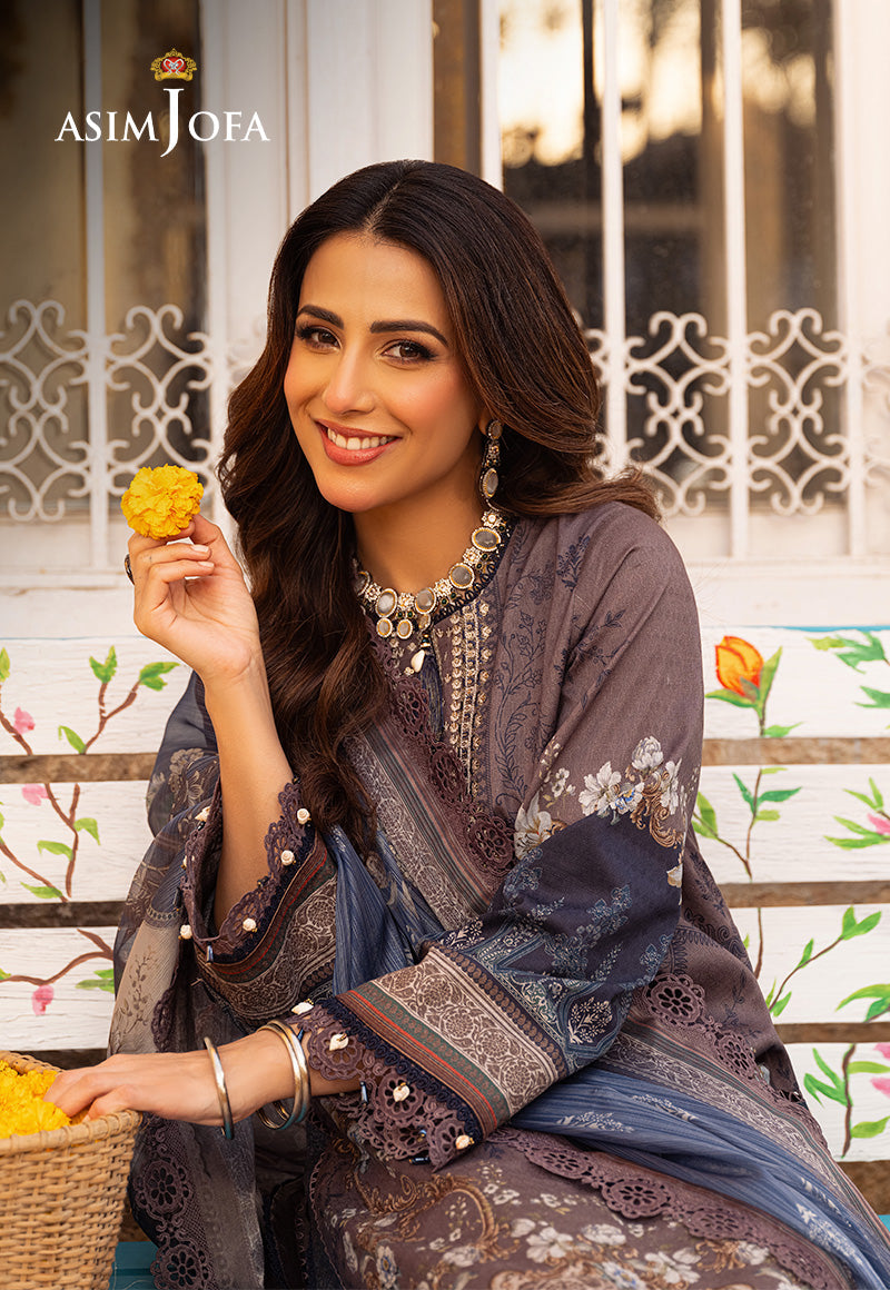 AJARP-07 EMBROIDERED JACQUARD STITCHED 3 PCS