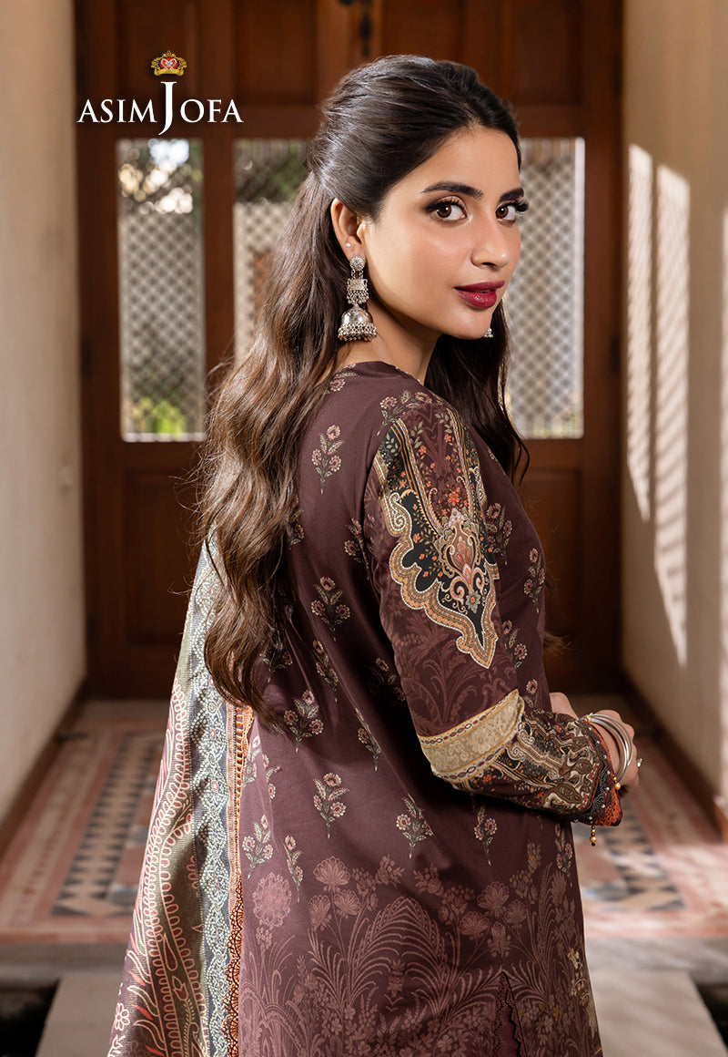 AJRWP-19 PRINTED PREMIUM WINTER COTTON STITCHED 3 PCS