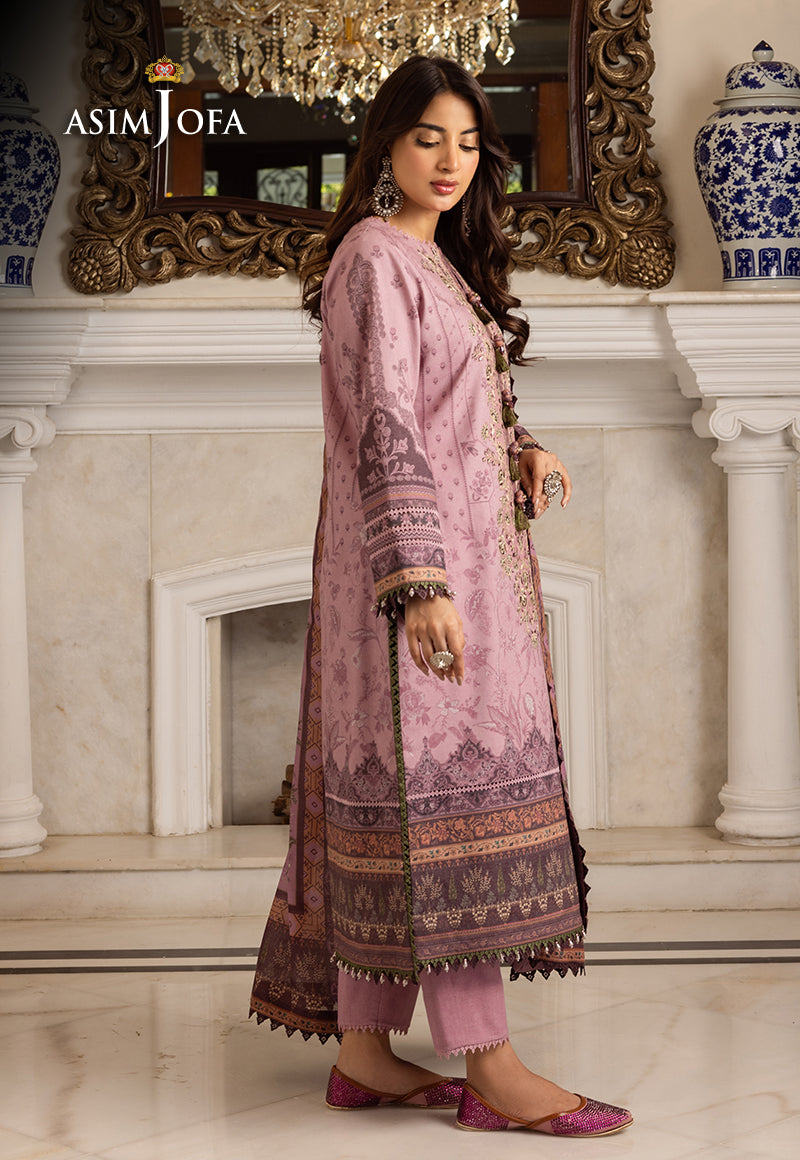 AJIWP-03 PRINTED KARANDI STITCHED3 PCS