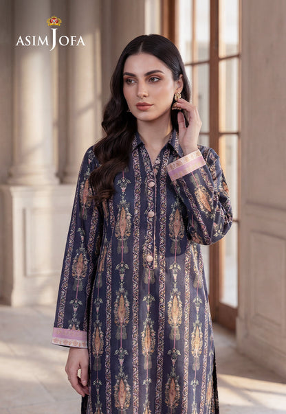 AJPB-207 Printed Lawn Stitched 2 pcs