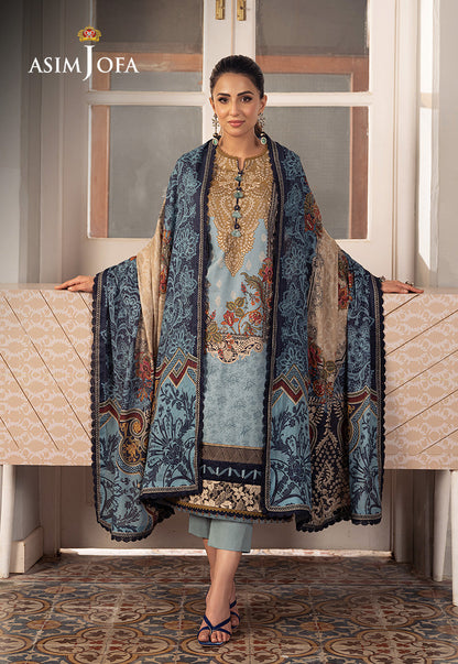 AJARP-27 PRINTED LAWN STITCHED 3 PCS