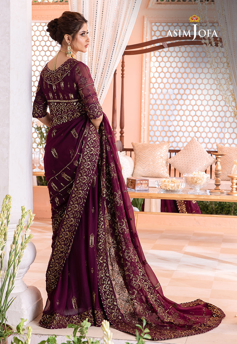 AJCC-05 EMBROIDERED CHIFFON 3 PCS