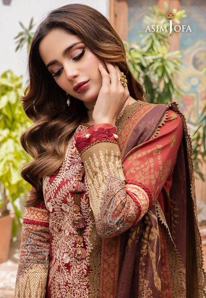 AJRW-01 EMBROIDERED PREMIUM WINTER COTTON 3 PCS