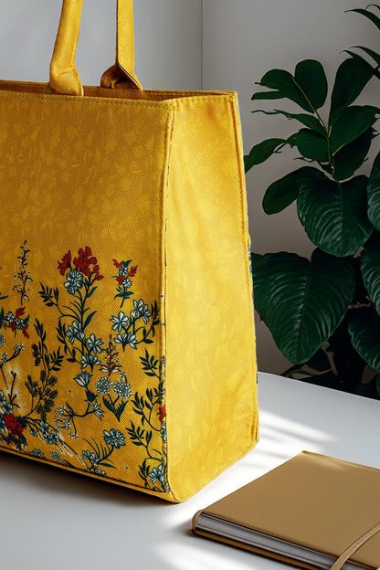 Fineur - Canvas Tote Bag Sunbeam Flora