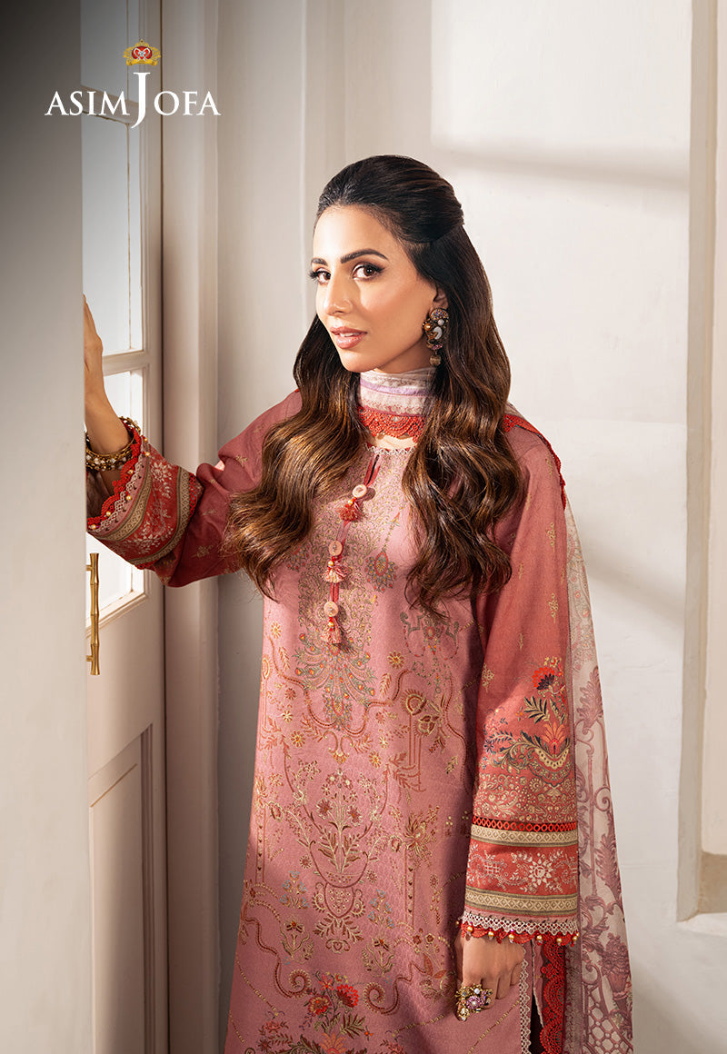 AJARP-08 PRINTED JACQUARD STITCHED 3 PCS